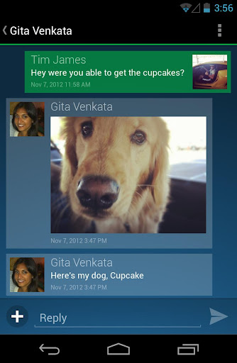 textplus-int-l-free-messaging for android screenshot