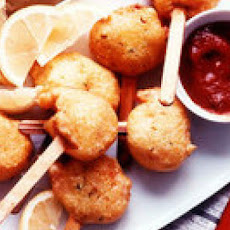 Jumbo Shrimp Corn Dogs