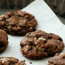 Spiced Chocolate Cherry Snacking Cookies