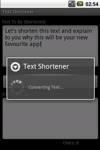 Text Shortener