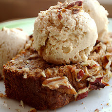 Vanilla Chai Ice Cream with Banana Pecan Bread