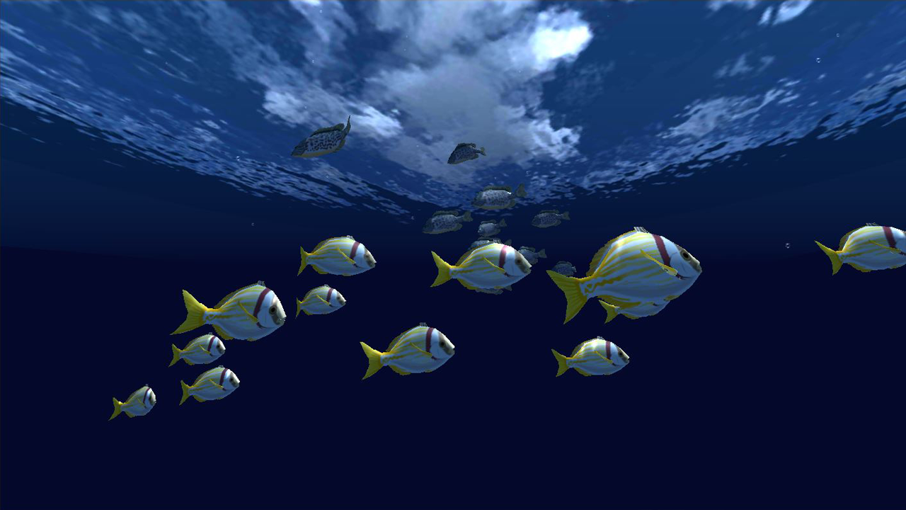 Fish Schooling VR — приложение на Android