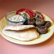 Sean's Falafel and Cucumber Sauce