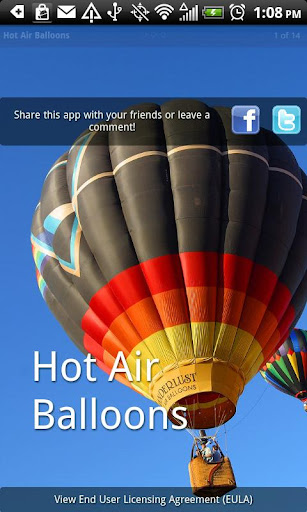 Hot Air Balloons Photo Book