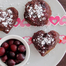 Lovely Cranberry Upside Down Muffins