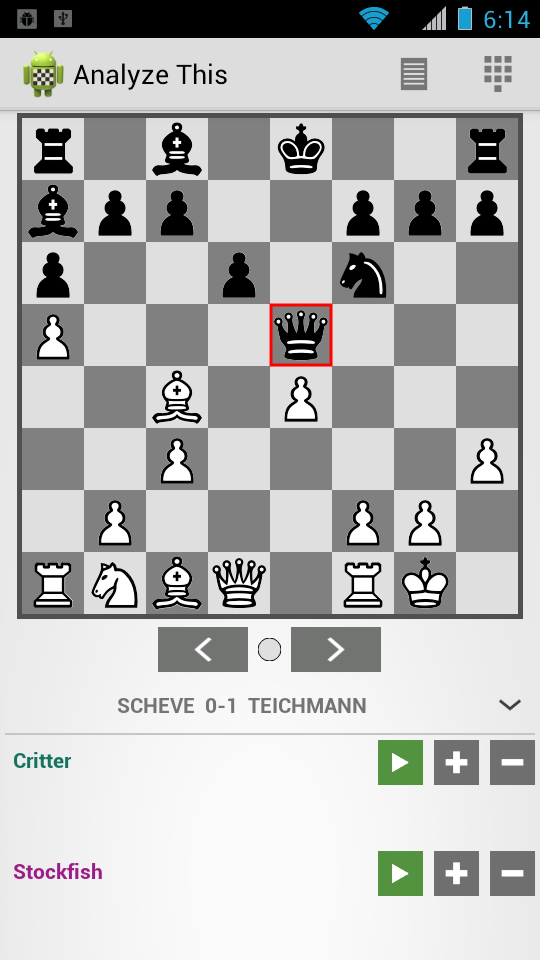 Android application Chess - Analyze This screenshort