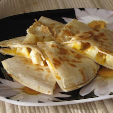 Cheesy Apple Breakfast Quesadillas