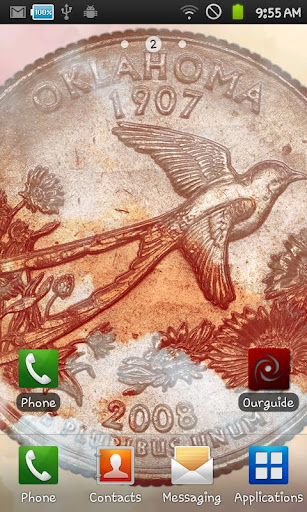 Livewallpaper ArtCoin Bird