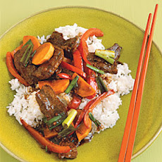 Garlicky Hoisin Beef