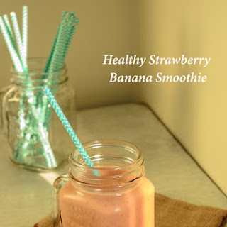 Healthy Strawberry Banana Smoothie