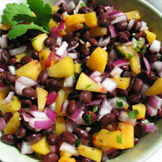 Black Beans and Peaches