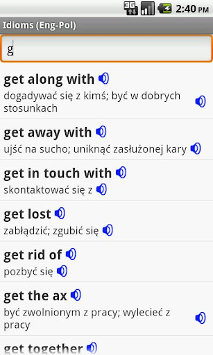 【免費教育App】English-Polish Idioms-APP點子