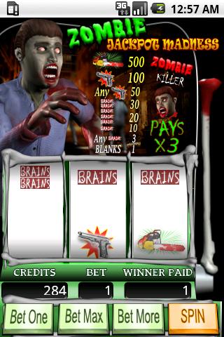 Zombie Jackpot Madness