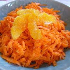 Morraccan Grated Carrot Salad With Orange