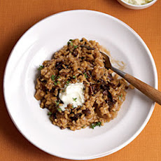 Risotto with Porcini Mushrooms and Mascarpone