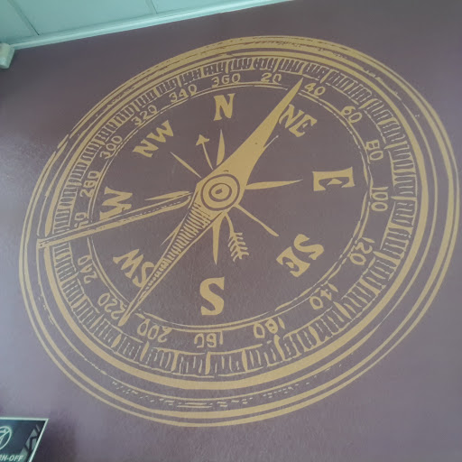 Compass Mural