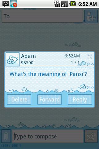 免費下載個人化APP|Pansi SMS 리틀 피시 테마 app開箱文|APP開箱王