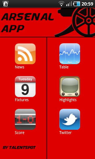 The Arsenal App by TalentSpot