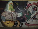 Grafitti El Tiburon Tragon 