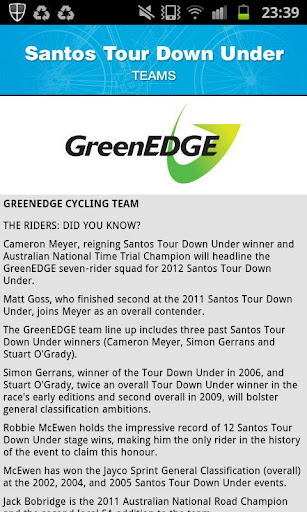 【免費運動App】Santos Tour Down Under-APP點子