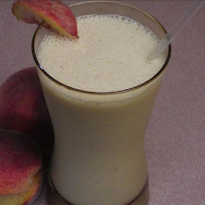 Peaches and Cream Milkshake