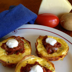 Asiago Quiche Cups