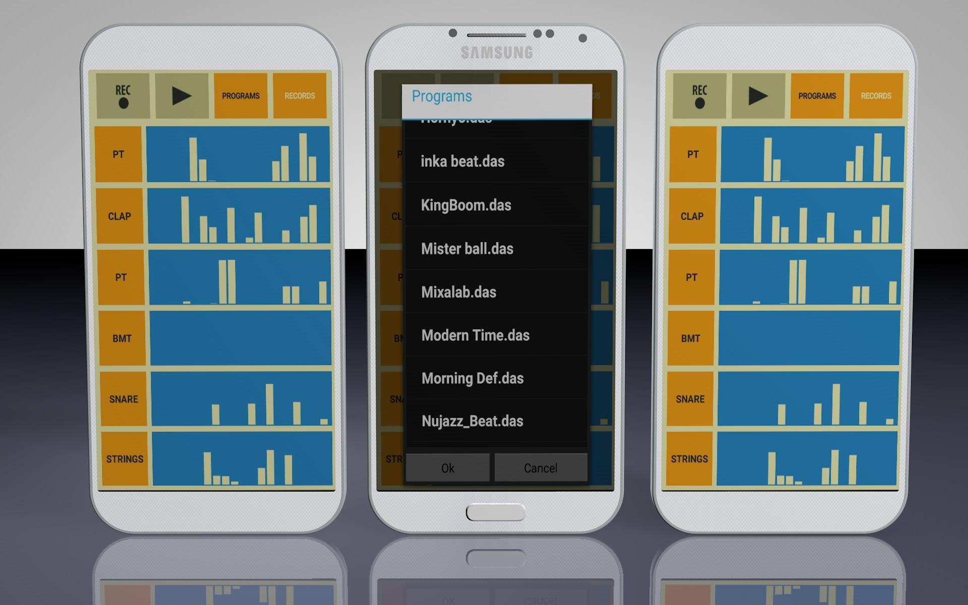 Android application BEAT J screenshort