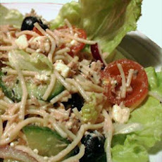 Mediterranean Tuna Pasta Salad