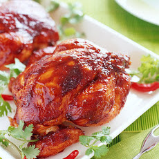 Hoisin-Roasted Game Hens