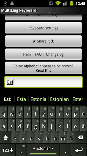 Estonian Keyboard Plugin