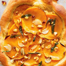 Butternut Squash Pizza with Hazelnut Dough