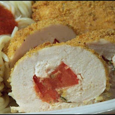 Tomato-Stuffed Chicken Rolls