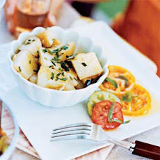Garlic Smashed-Potato Salad