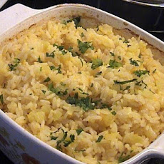 Oven Baked Orange Rice