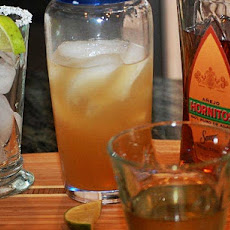 Golden Basil-Ginger Margarita