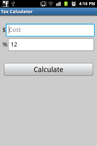 Tax Calculator