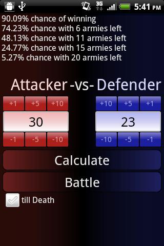 Risk Attack Calculator