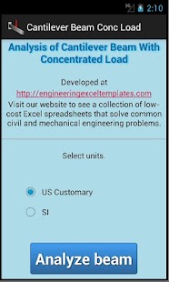 How to download Cantilever Beam Conc Load lastet apk for pc