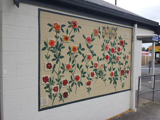Silverdale School Flower Mural