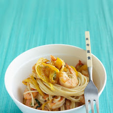 Sesame Shrimp and Noodles