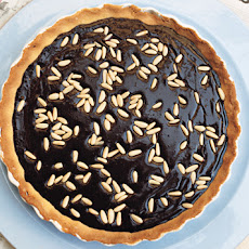 Dark Chocolate and Pine Nut Crostata