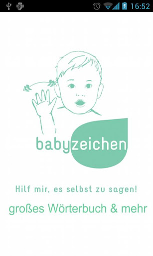 Babyzeichen gross