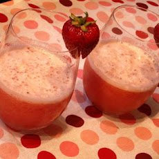 Frozen Strawberry Green Tea