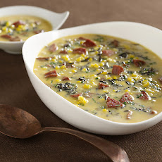 Smoked Sausage, Butternut Squash and Wild Rice Soup