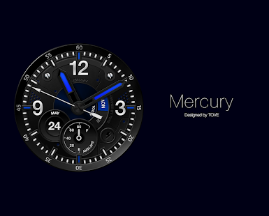   Mercury watchface by Tove- screenshot thumbnail   