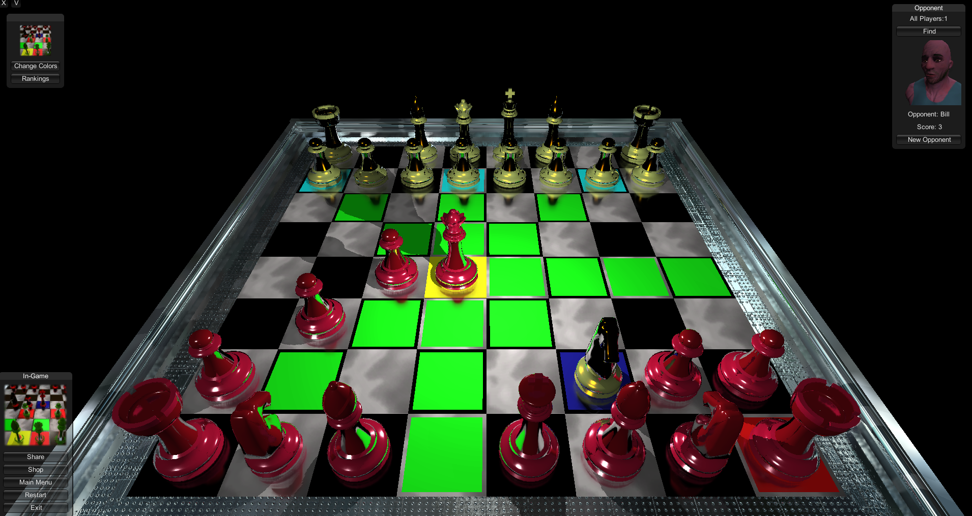 Android application Chess Fire screenshort