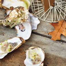 Chilled Oysters with Apple-Ginger Mignonette