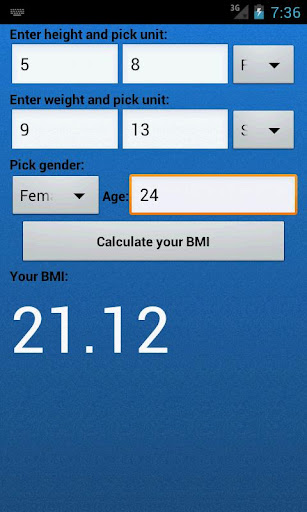 【免費醫療App】BMI Calculator-APP點子