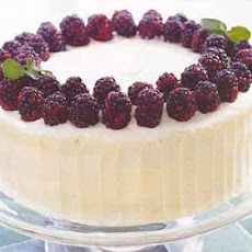 Spice Cake with Blackberry Filling and Cream Cheese Frosting
