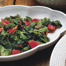 Skillet Greens with Cumin and Tomatoes